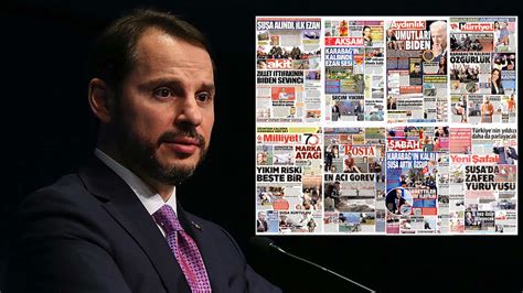 AKP kontrolündeki Hürriyet Sabah ve diğer gazeteler Berat Albayrak ın