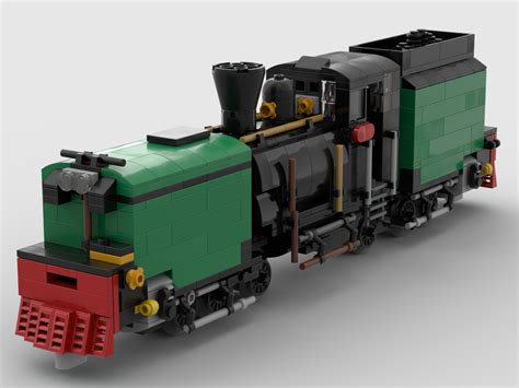 Lego Moc Narrow Gauge Garratt Locomotive By Ortwin Rebrickable
