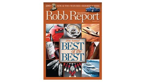 Best Of The Best Robb Report
