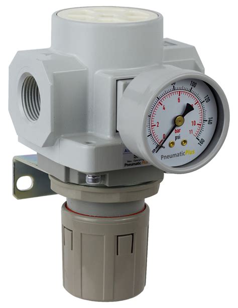 Air Pressure Regulator Sar600 N06bg 34 Npt Pneumaticplus Sar Series