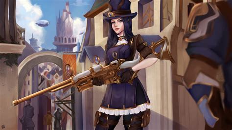 120 Caitlyn League Of Legends Hd Wallpapers And Backgrounds