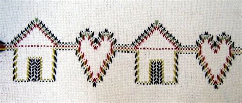 Home Is Where The Heart Is Swedish Weave Digital Pattern