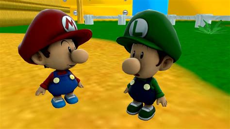 Sfm Super Mario Baby Mario And Baby Luigi Youtube