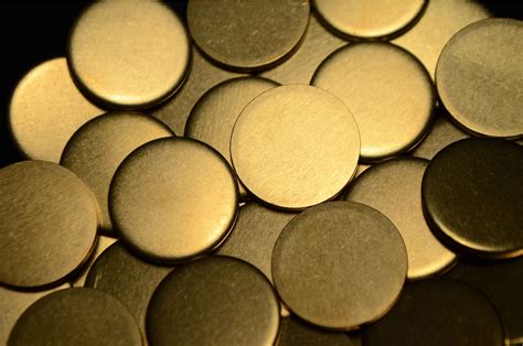 Blanks For Minting Coins Coinage Brass Copper Cupronickel Etsy