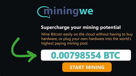 Start free cloud mining with highest paying bitcoin mining site 2020, 100% legit, no investment start the free bitcoin cloud mining process and achieve the highest level of free hashrate to increase. MiningWe.com | New Free Bitcoin Cloud Mining Site 2019 | Earn Daily 0.002 Bitcoin Zero ...