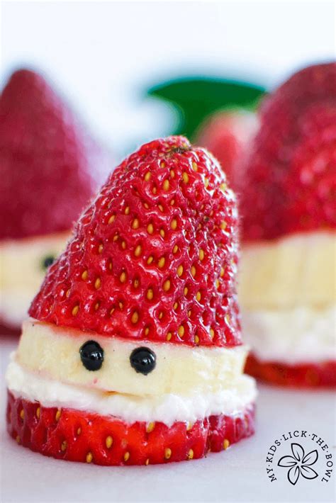 13 Cute And Healthy Christmas Snacks For Kids