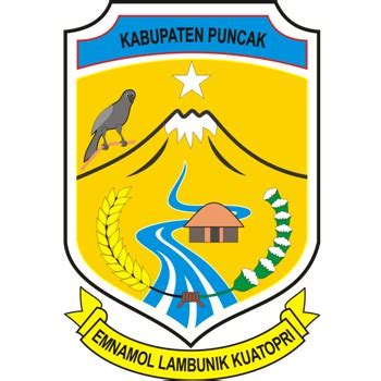 Jual Bordir Murah Logo Emblem Kabupaten Puncak Bordir Komputer
