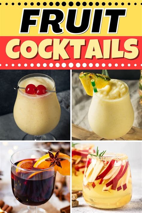 25 Easy Fruit Cocktails Insanely Good