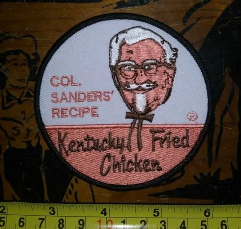 Vintage Kentucky Fried Chicken Kfc Fast Food Restaurant Patch Col