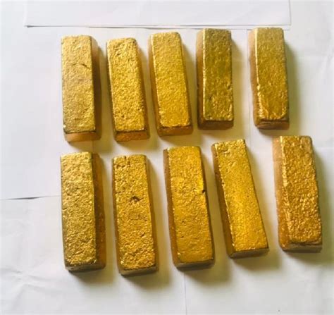 Raw Gold Bars By Solid Rock Mining And Exploration Sl Ltd Raw Gold