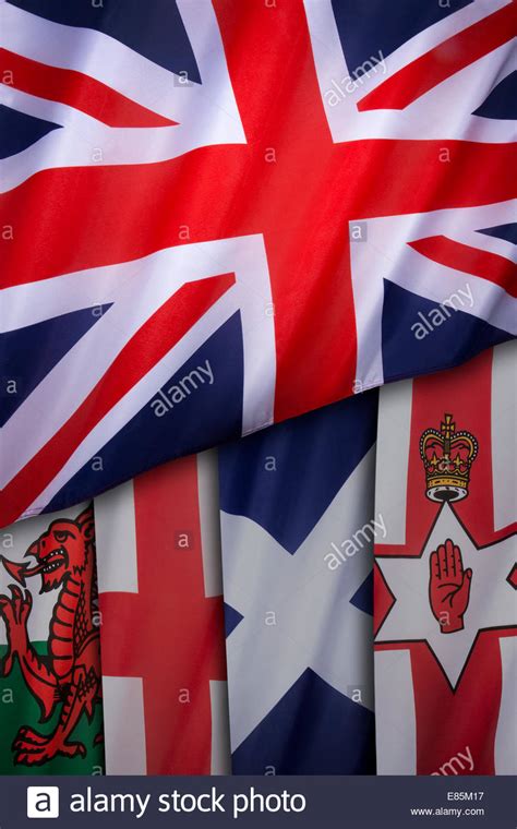 Flags Of The United Kingdom Hi Res Stock Photography And Images Alamy