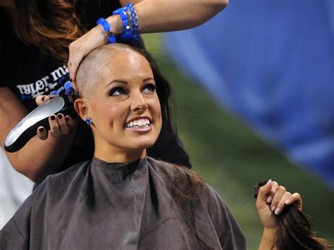 Colts Cheerleaders Shave Their Heads