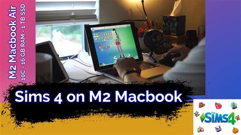 Sims 4 M2 Macbook Air Mac Gaming Youtube