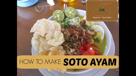 It has a rich savory flavor. Resep Soto Ayam | Indonesian Chicken Soto Recipe - YouTube | Recipes, Chicken, Indonesian food