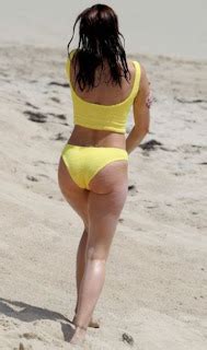 Softly Temperature Images Of Stephanie Seymour Flaunts A Yellow Bikini In Saint Barthelemy
