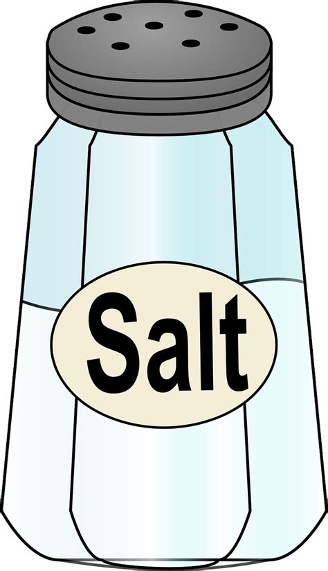 Mad Spise Salt Gratis Vektor Grafik På Pixabay Pixabay