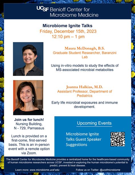 Microbiome Ignite Talk | The Benioff Center for Microbiome Medicine