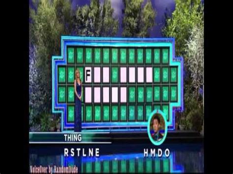 This answer page contains the wheel of fortune cheat database for the category phrase. How To Solve The Wheel Of Fortune Puzzle Like A Boss - YouTube