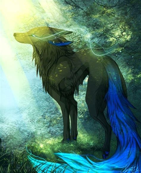 Anime Wolves With Wings Posted By Reginald Michael