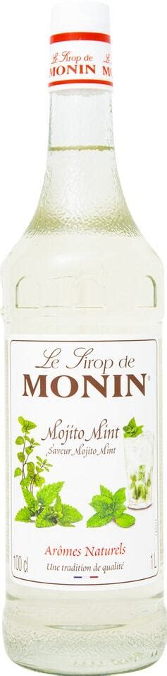 Сироп Monin Mojito Mint Syrup со вкусом и ароматом мяты 1л — купить в