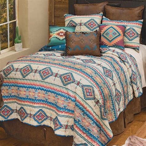 Mesa Canyon Quilt Bedding Collection In 2021 Bed Furniture Design
