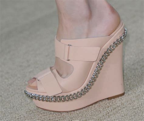 Gorgeous Pastel Pink Giambattista Wedges Happy Shoes Nice Shoes
