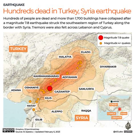 Major Earthquakes Kill Thousands Of People In Turkey And Syria In 2023