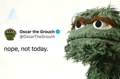 Oscar The Grouchs Twitter Account Is Hilariously Mean And