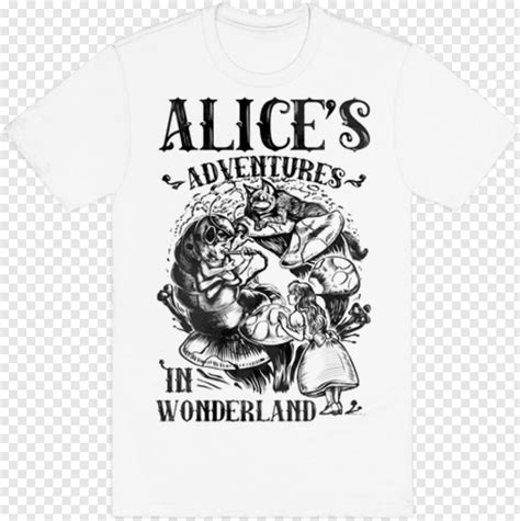 White T Shirt T Shirt Template Blank T Shirt T Shirt Black T Shirt Alice In Wonderland
