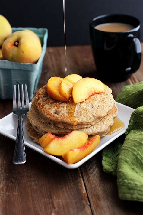 Vegan Oatmeal Pecan Pancakes Dietitian Debbie Dishes