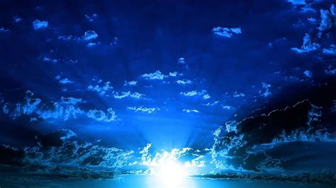 Amazing Blue Sky Beautiful Cloud Wallpapers Hd