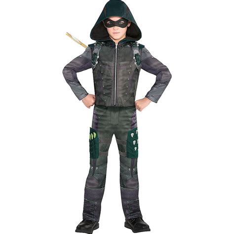 Boys Green Arrow Costume Image 1 Green Arrow Costume Arrow Costume