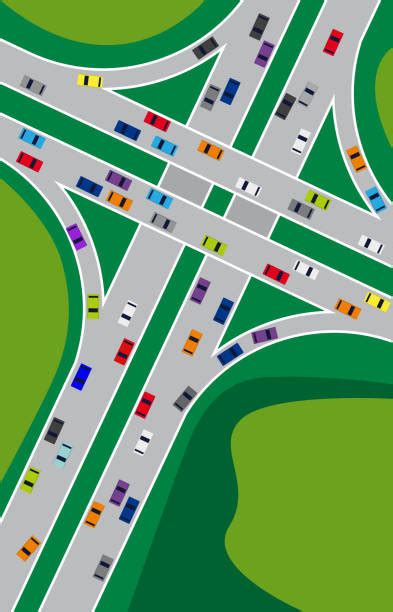 13900 Highway Intersections Illustrations Royalty Free Vector