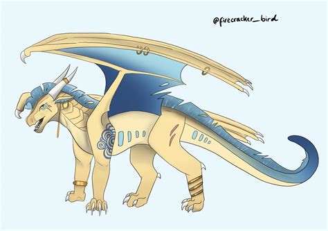 Little sandwing/seawing hybrid oc i have named Delta :) : r/WingsOfFire
