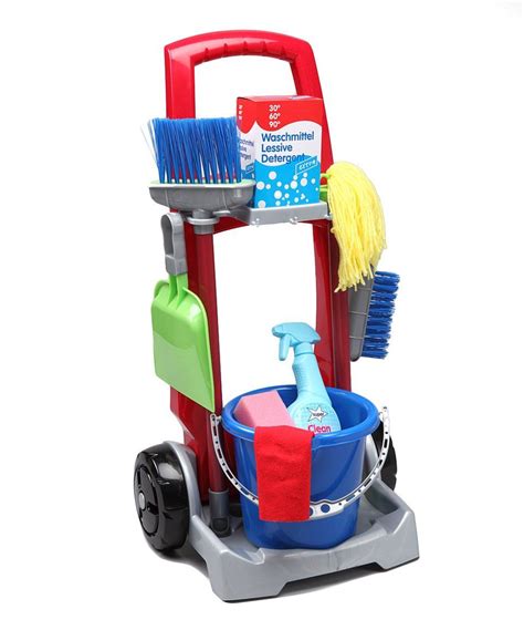Take A Look At This Toy Cleaning Trolley Set Today Cleaning Toys