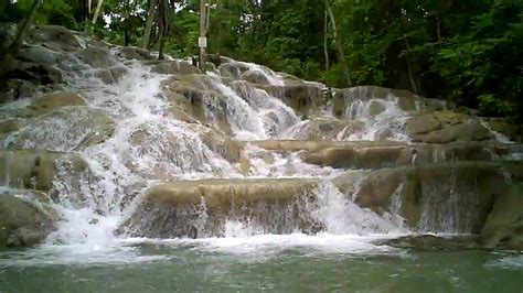 Dunns River Falls Ocho Rios Jamaica Hd Youtube