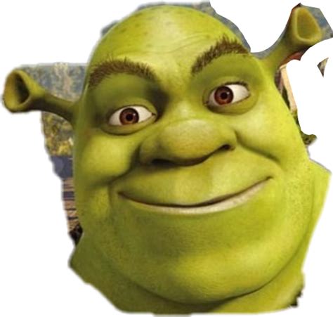 Download Hd Shrek Face Transparent Background Transparent Png Image