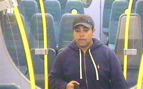 cctv released in hunt for man who indecently exposed himself on train from london bridge