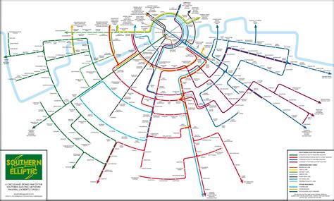 Alternative Map Of South London Train Routes September 26th 2013