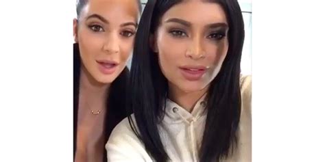 Its Finally Happened Kim Kardashian And Kylie Jenner Have Swapped Faces