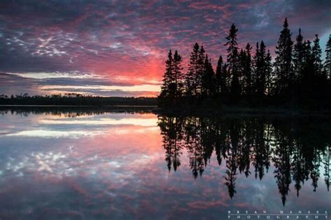 Bryan Hansel Photography Sunset Lake Sunset Minnesota Photography