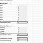 Income Calculation Worksheet Excel