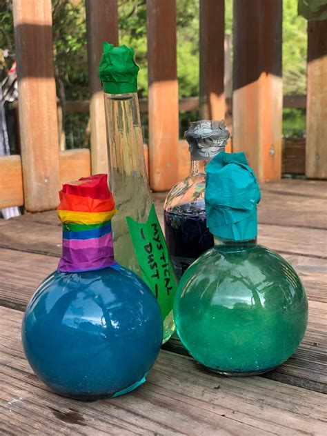 How To Make Magic Potions An Easy Art Project For Kids Artofit