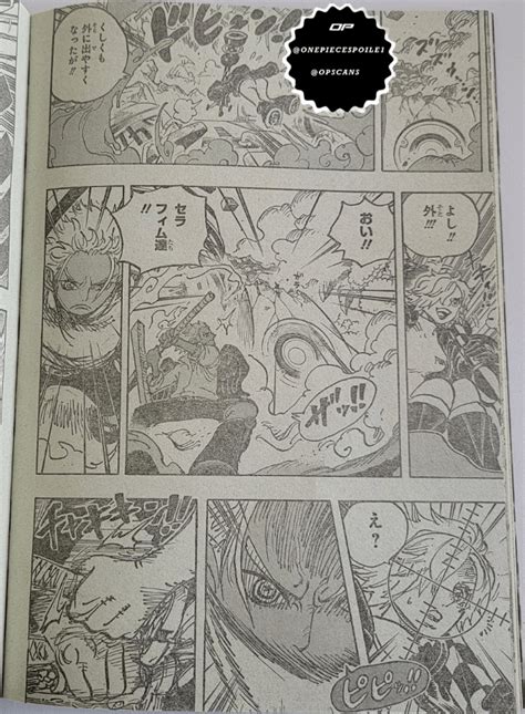 One Piece Chapter 1073 Spoilers and Raw Scans