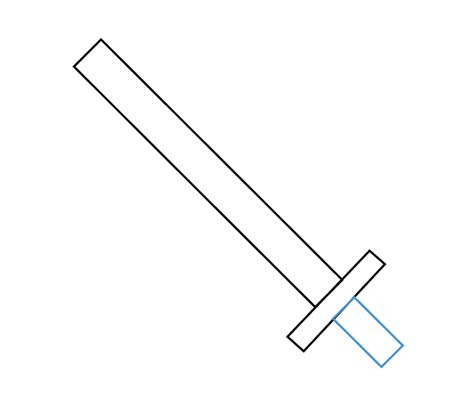 How To Draw A Sword Easy Drawing Guides
