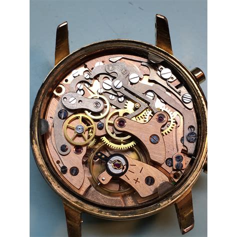 Sold Erdar Vintage Chronograph Landeron 248 Incabloc Large 36mm Rose