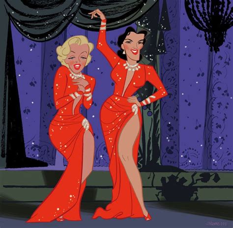 Norma jeane mortenson, в крещении но́рма джин бе́йкер, англ. Gentlemen Prefer Blondes (1953) by Étienne Jung | Marilyn ...