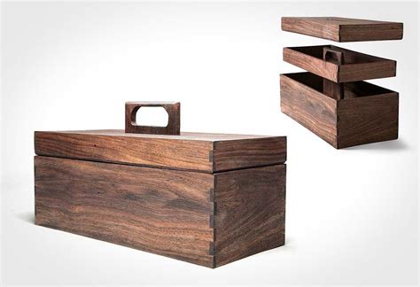 A toolbox is a box to organize, carry, and protect the owner's tools. Abner Wooden Tool Box - LumberJac