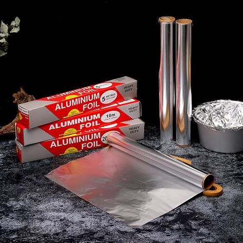 Aluminum Foil Heavy Duty Baking Aluminum Foil Wrap Foil Paper X3 8048