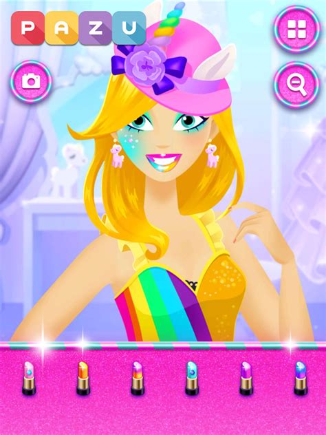 Makeup Girls Unicorn Dress Up Games For Kids Android 版 下载